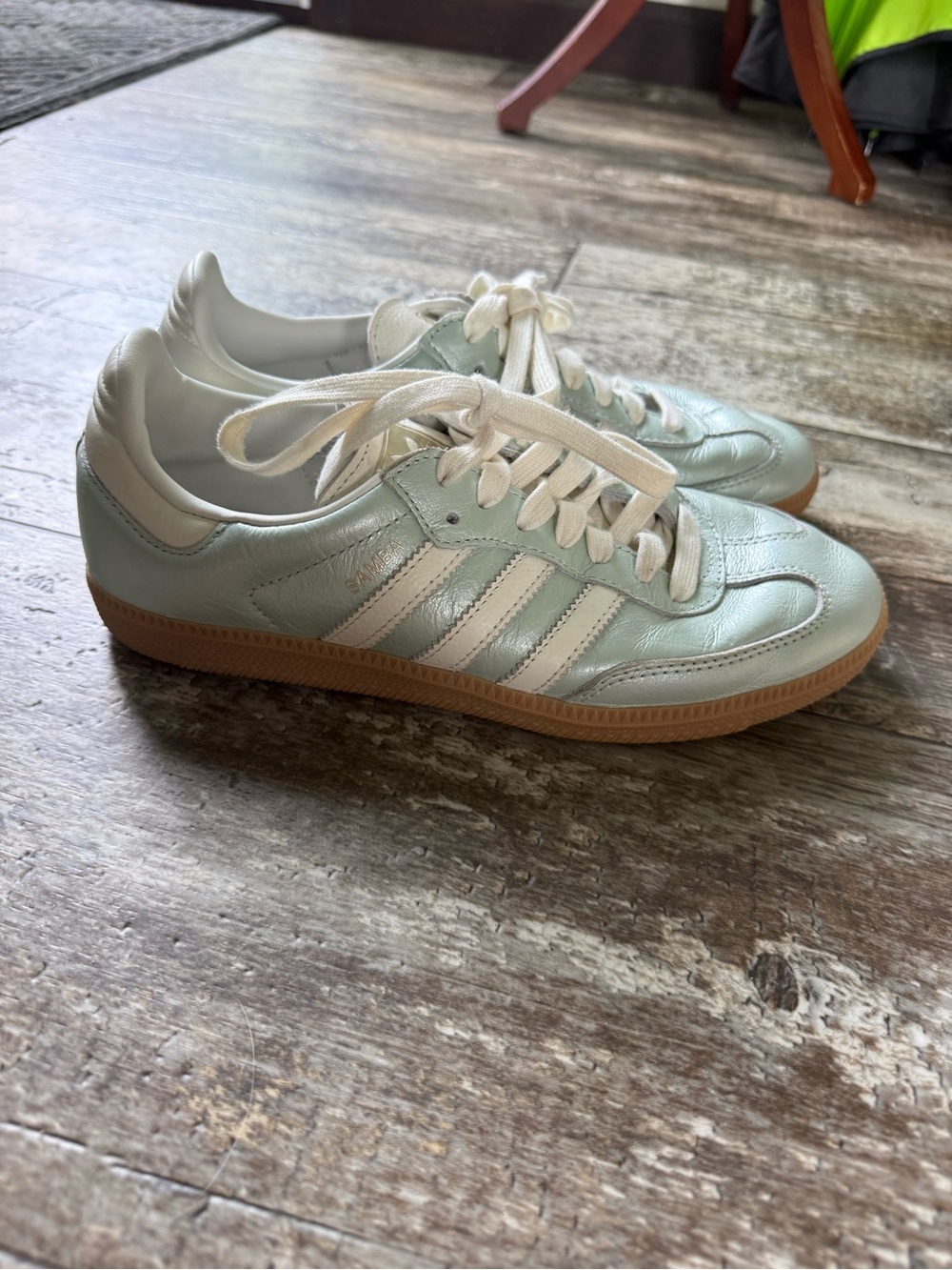 Adidas Samba OG "Linen Green Metallic" sneakers - 7
